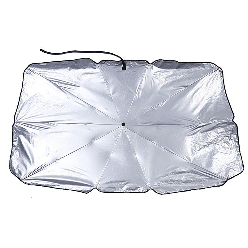 Foldable Car Windshield Sunshade UV Heat Block Umbrella