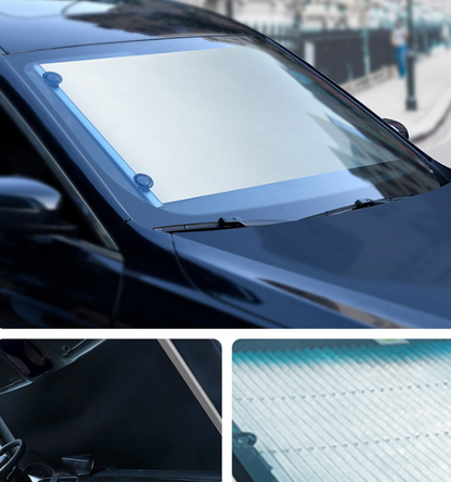 Sunshade Car Sunshade Umbrella Car Suv Sunscreen Heat Insulation Sunshade Automatic Front Gear Artifact