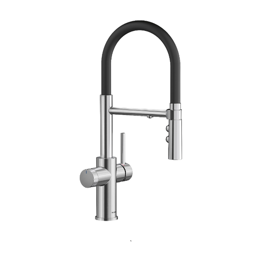 Filter-Ready Semi-Pro Pull Down Single Handle Kitchen Faucet