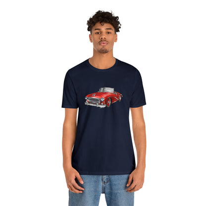 Vintage Car - Unisex Jersey Short Sleeve Tee