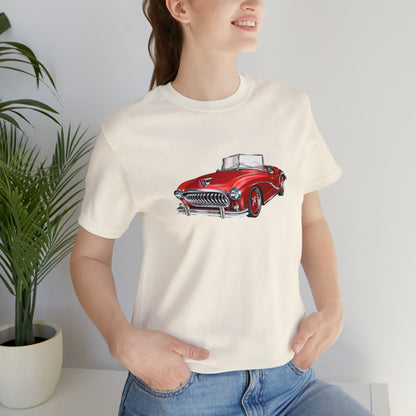 Vintage Car - Unisex Jersey Short Sleeve Tee