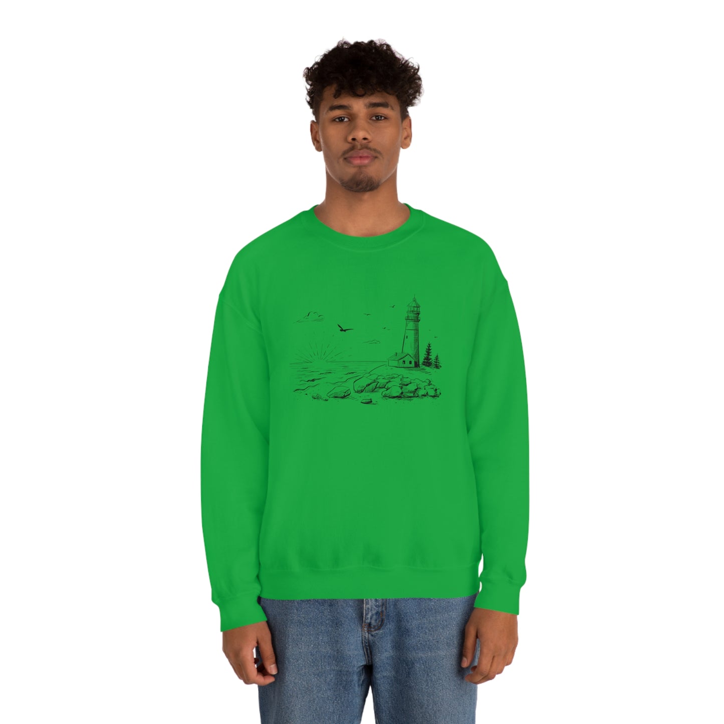 Lighthouse - Unisex Heavy Blend™ Crewneck Sweatshirt