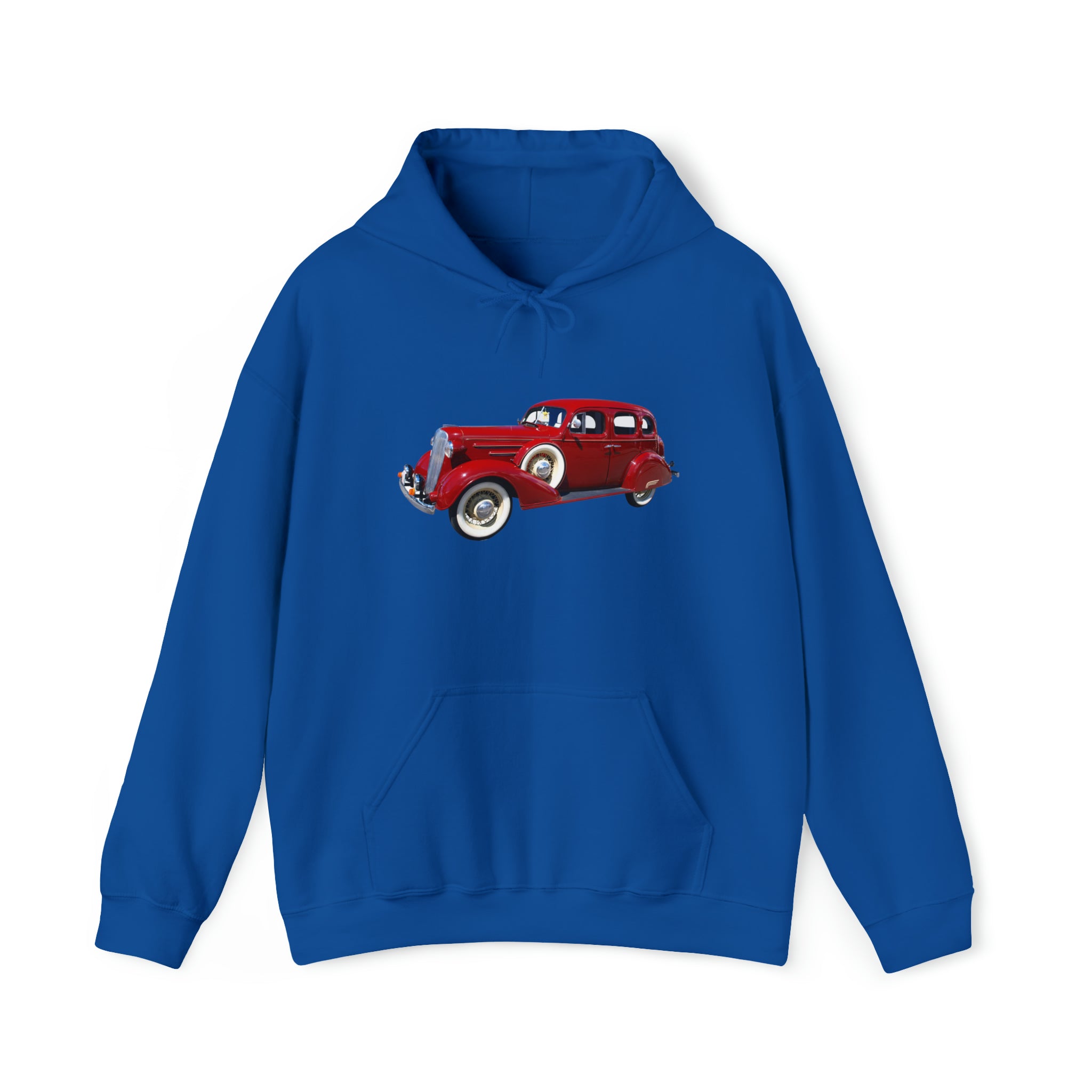 Vintage Car - Unisex Heavy Blend™ Hooded Sweatshirt