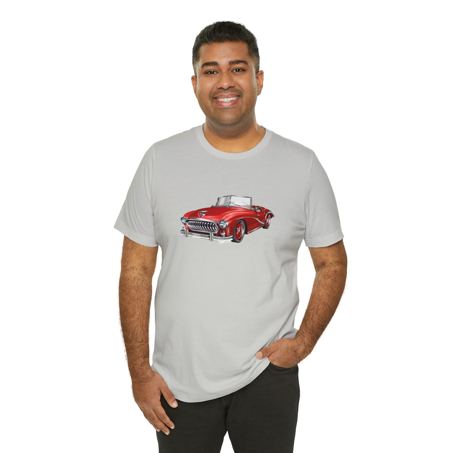 Vintage Car - Unisex Jersey Short Sleeve Tee