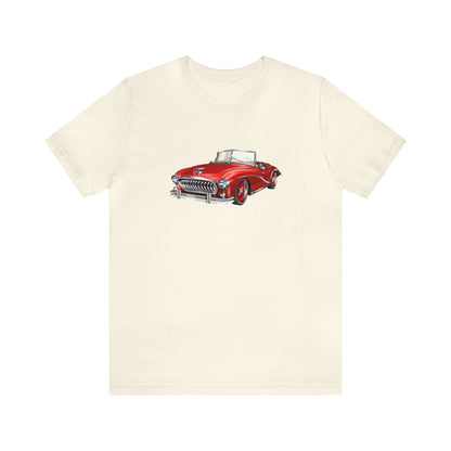 Vintage Car - Unisex Jersey Short Sleeve Tee