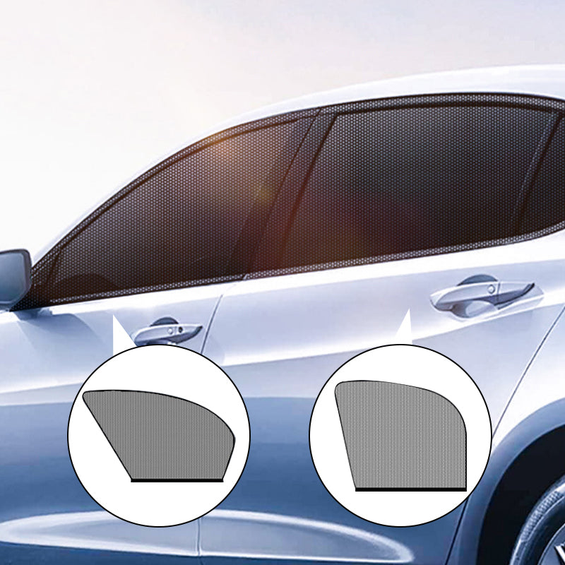 Car Front&Rear Side Curtain Sun Visor Shade Mesh Cover Insulation Anti-mosquito Fabric Shield UV Protector Car Accessories Car Side Window Sunshades Window Screen Door Covers UV Protector