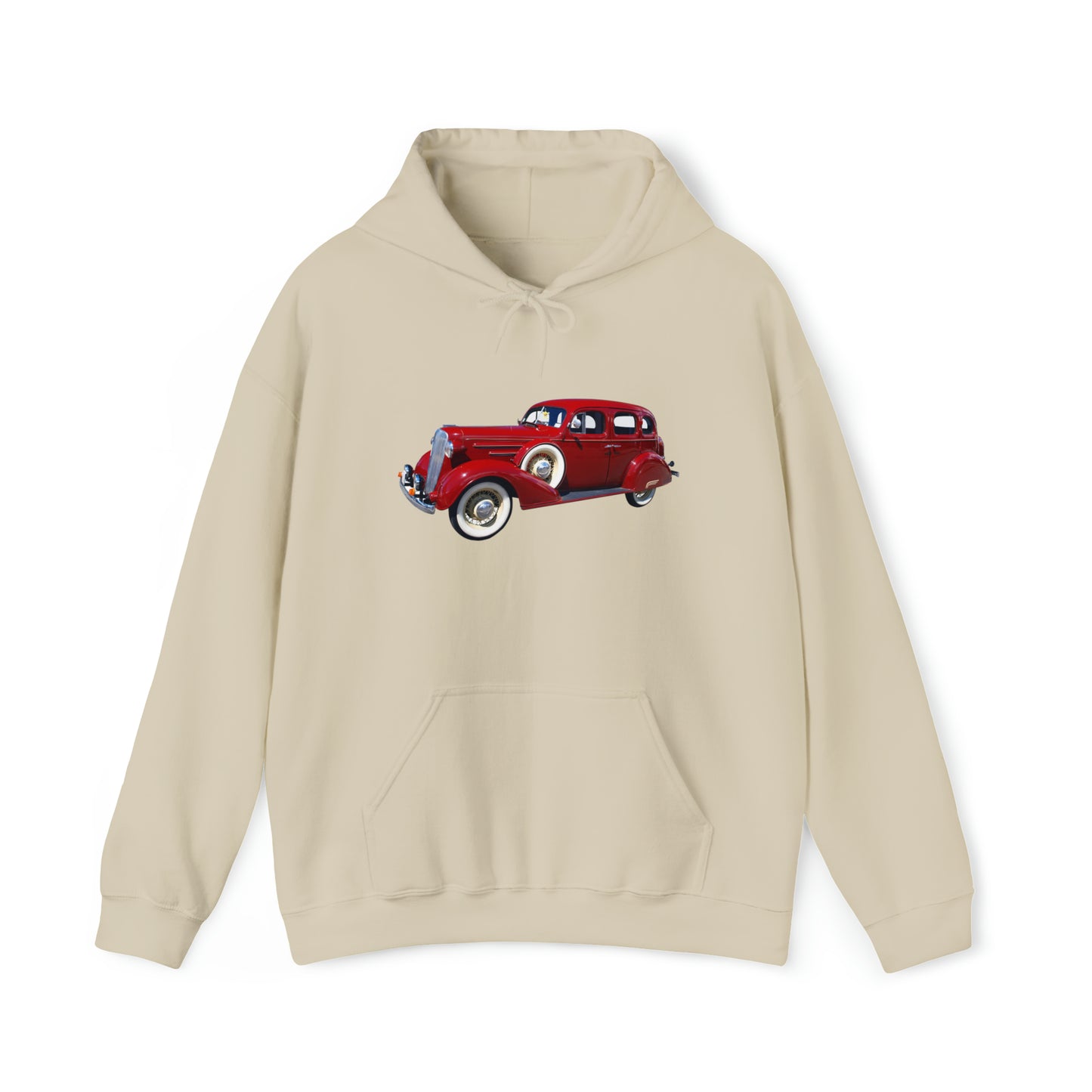 Vintage Car - Unisex Heavy Blend™ Hooded Sweatshirt