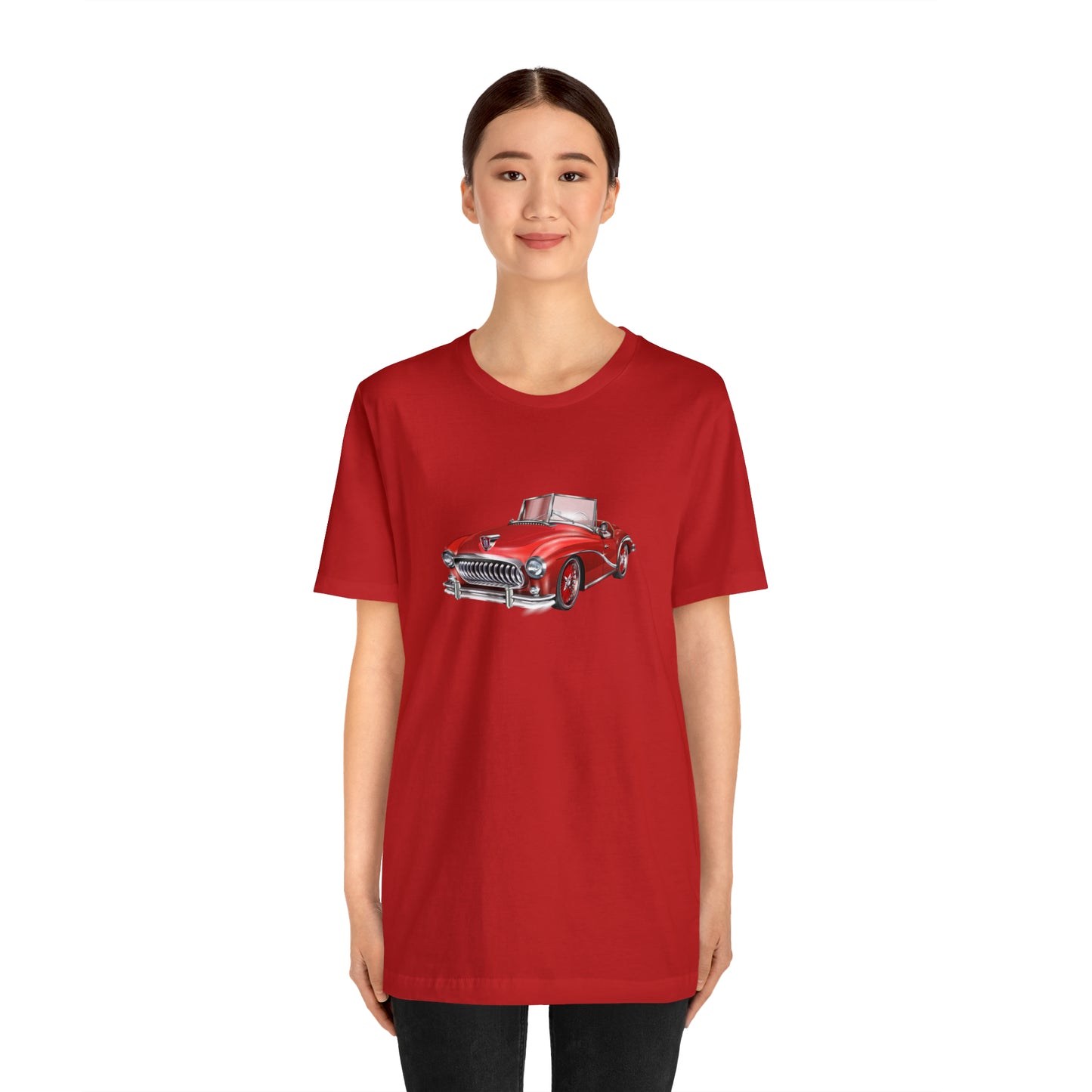 Vintage Car - Unisex Jersey Short Sleeve Tee