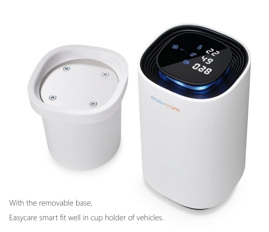 PM2.5 monitor car air purifier