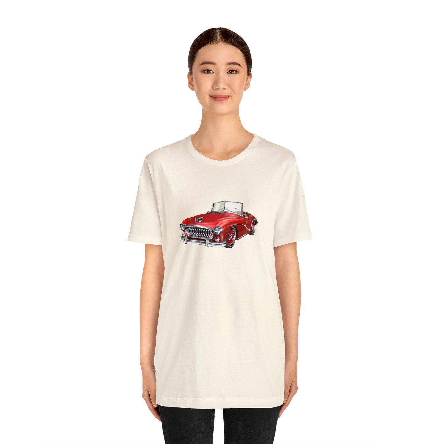 Vintage Car - Unisex Jersey Short Sleeve Tee