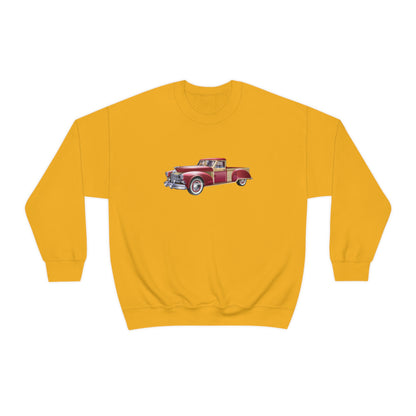 Vintage Car - Unisex Heavy Blend™ Crewneck Sweatshirt