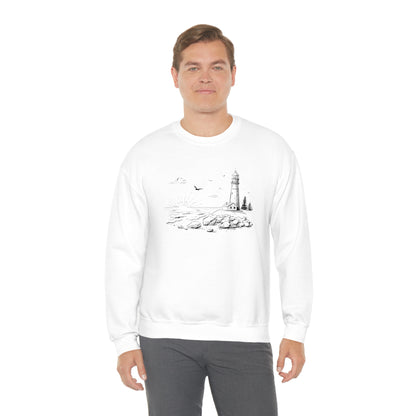 Lighthouse - Unisex Heavy Blend™ Crewneck Sweatshirt