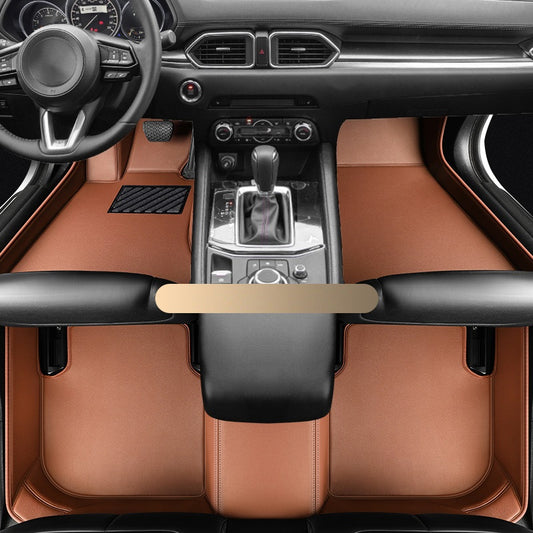 New Car Full Surround Leather Carpet Floor Mat