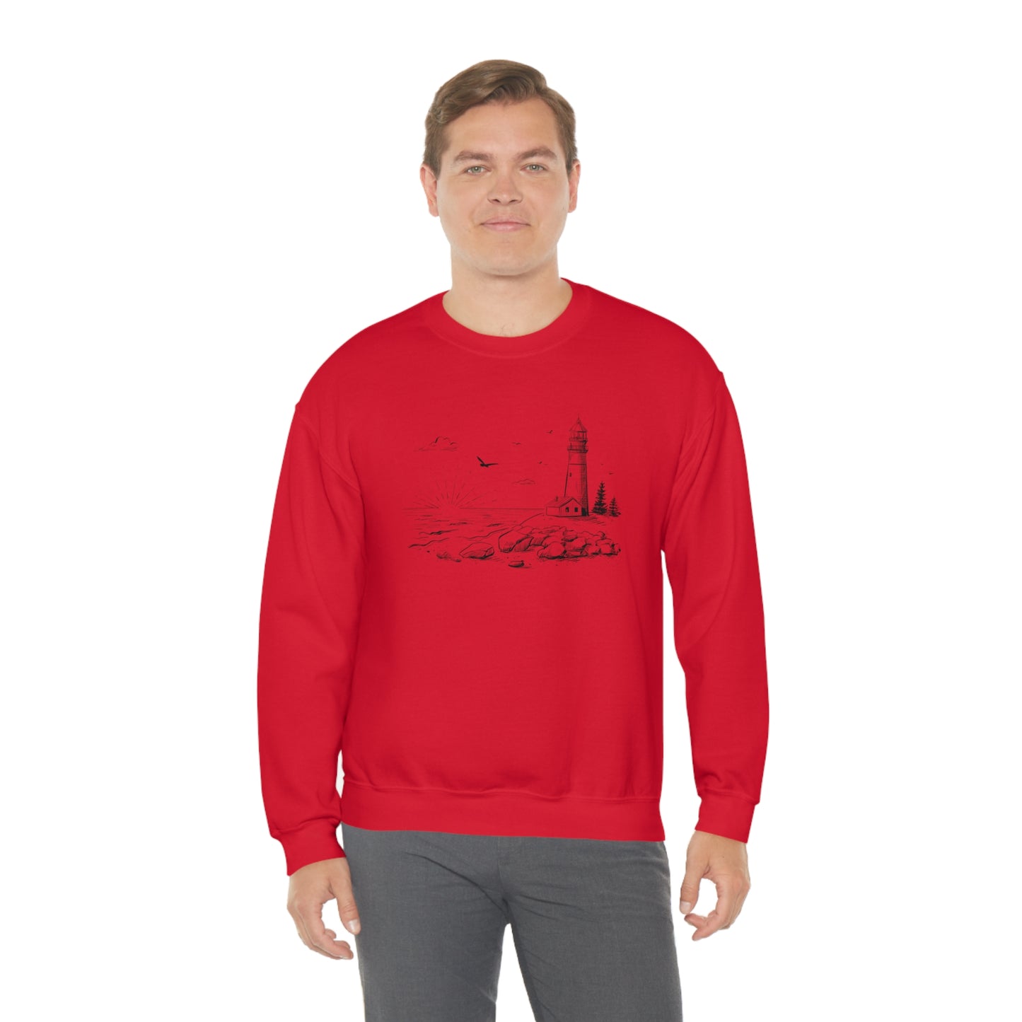 Lighthouse - Unisex Heavy Blend™ Crewneck Sweatshirt