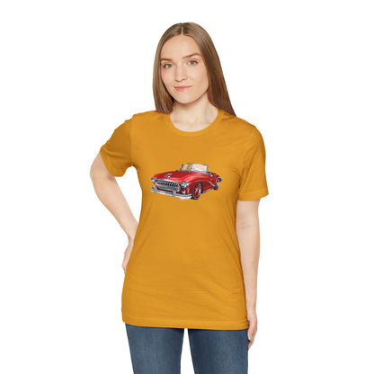 Vintage Car - Unisex Jersey Short Sleeve Tee