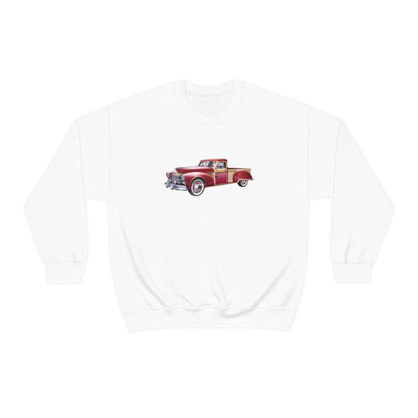 Vintage Car - Unisex Heavy Blend™ Crewneck Sweatshirt