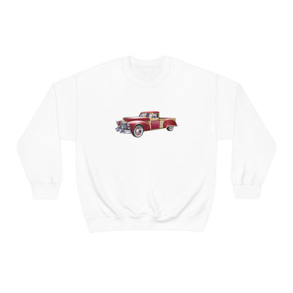 Vintage Car - Unisex Heavy Blend™ Crewneck Sweatshirt