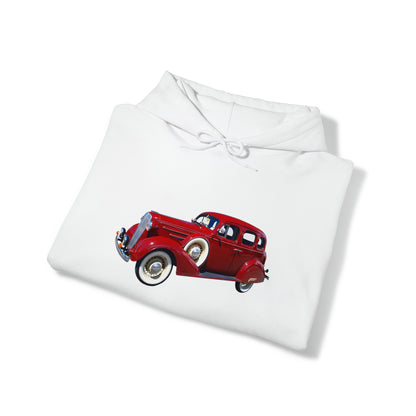 Vintage Car - Unisex Heavy Blend™ Hooded Sweatshirt