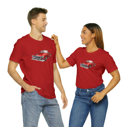 Vintage Car - Unisex Jersey Short Sleeve Tee