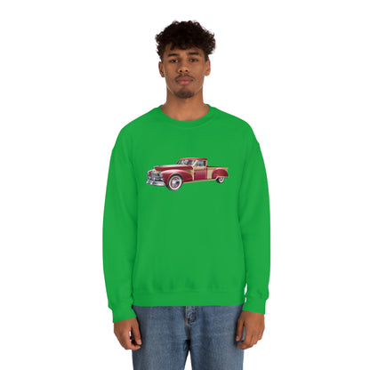 Vintage Car - Unisex Heavy Blend™ Crewneck Sweatshirt