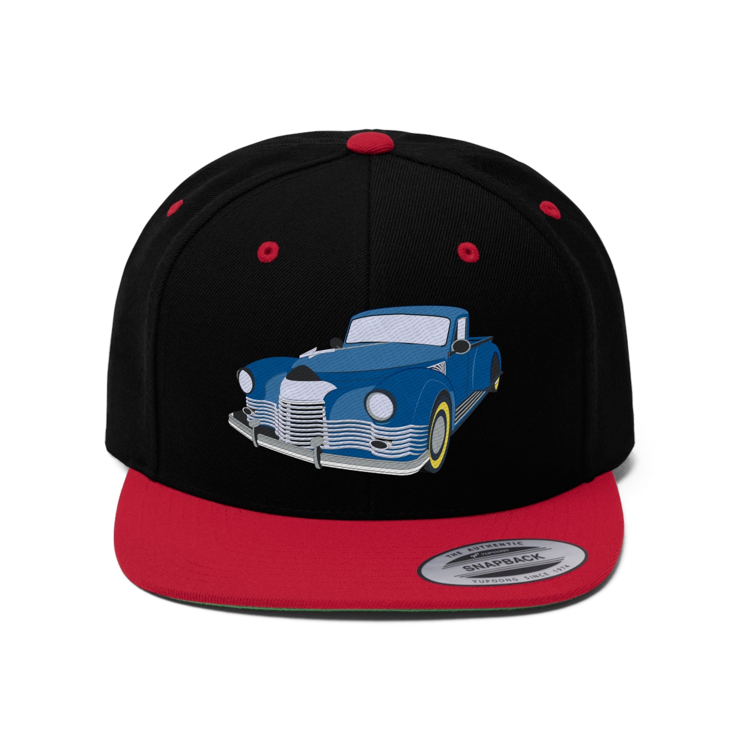 Classic Car - Unisex Flat Bill Hat