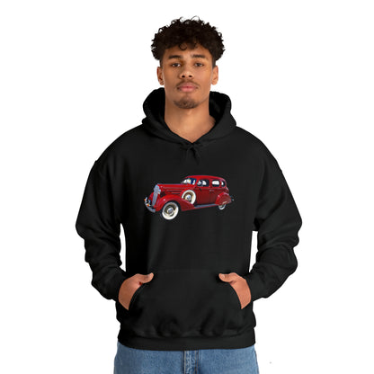 Vintage Car - Unisex Heavy Blend™ Hooded Sweatshirt