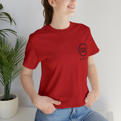 Aquarius - Unisex Jersey Short Sleeve Tee