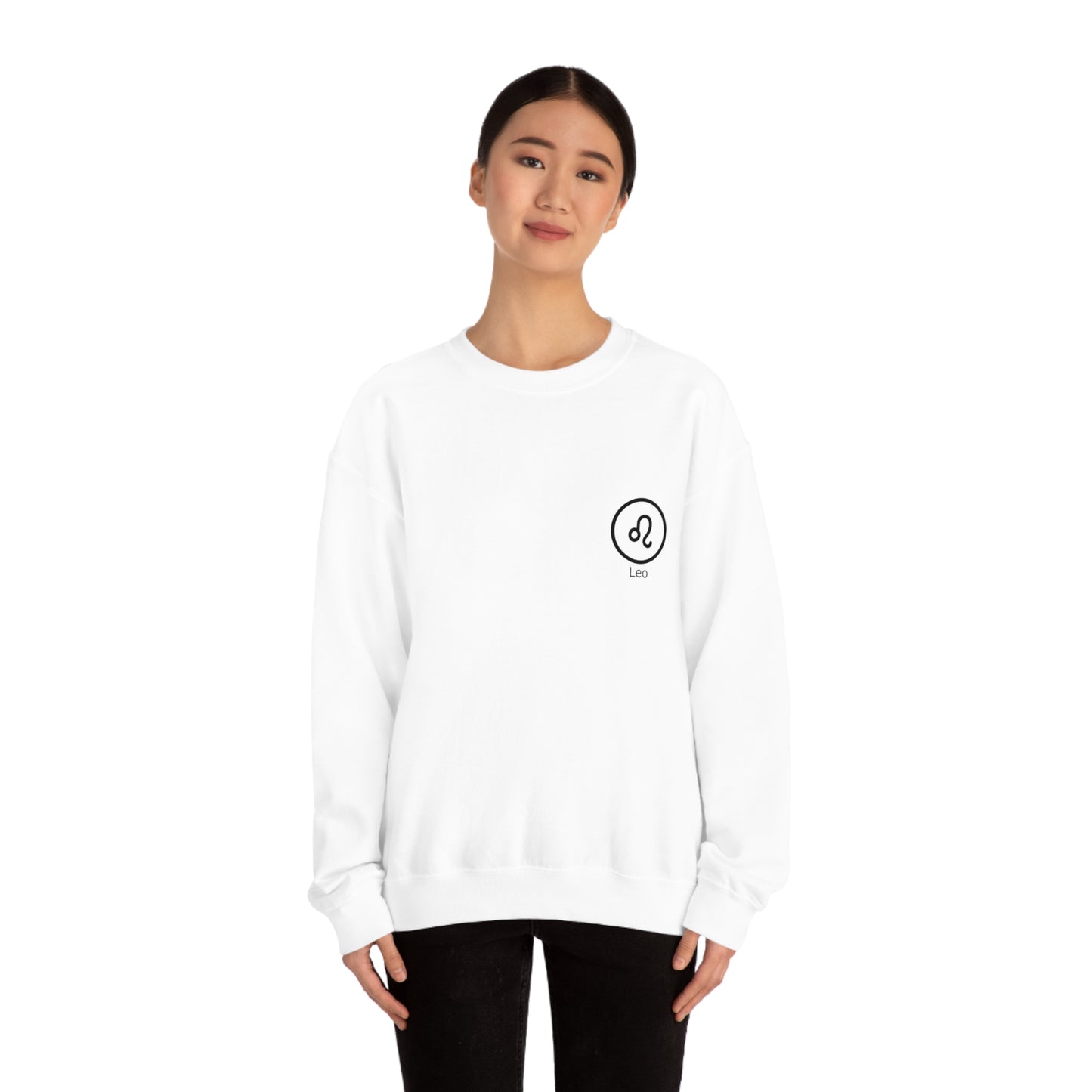 Leo - Unisex Heavy Blend™ Crewneck Sweatshirt