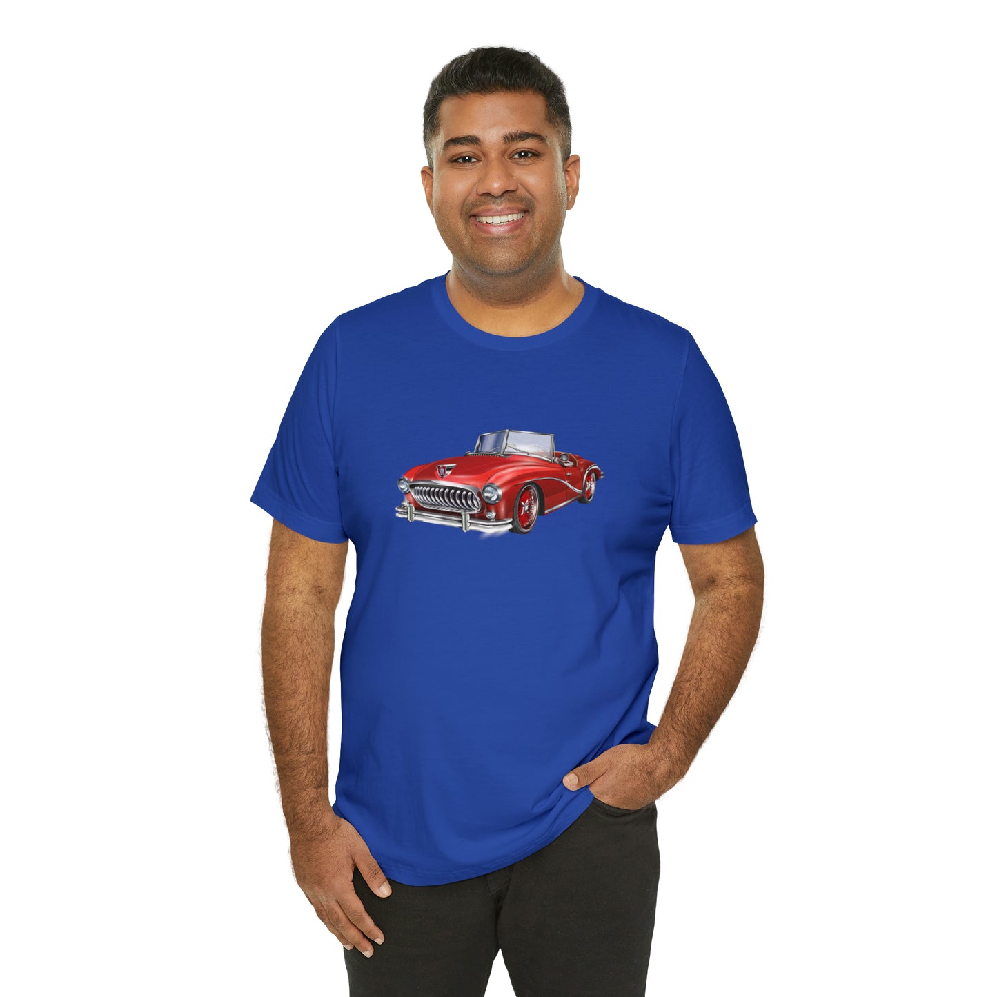 Vintage Car - Unisex Jersey Short Sleeve Tee