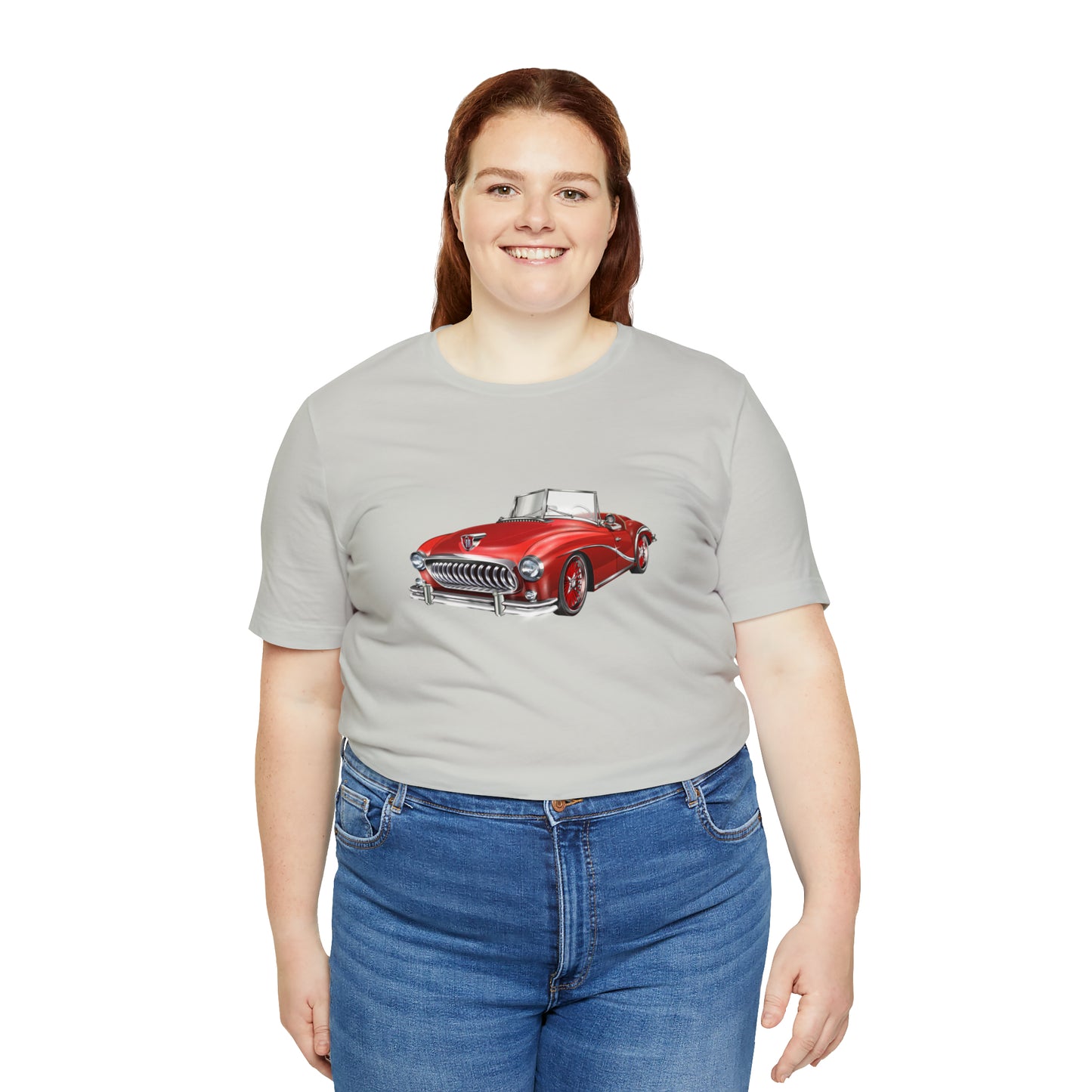 Vintage Car - Unisex Jersey Short Sleeve Tee