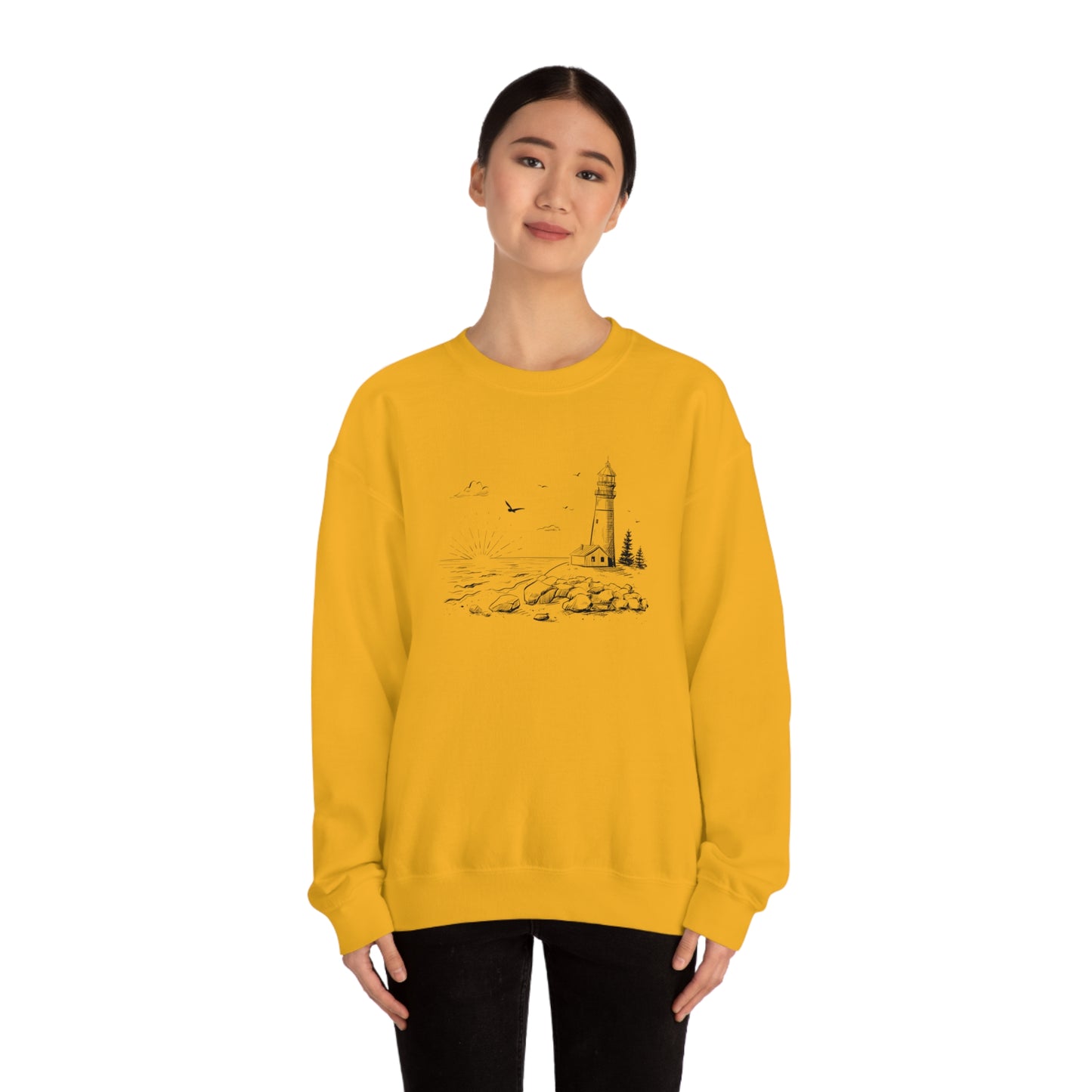 Lighthouse - Unisex Heavy Blend™ Crewneck Sweatshirt