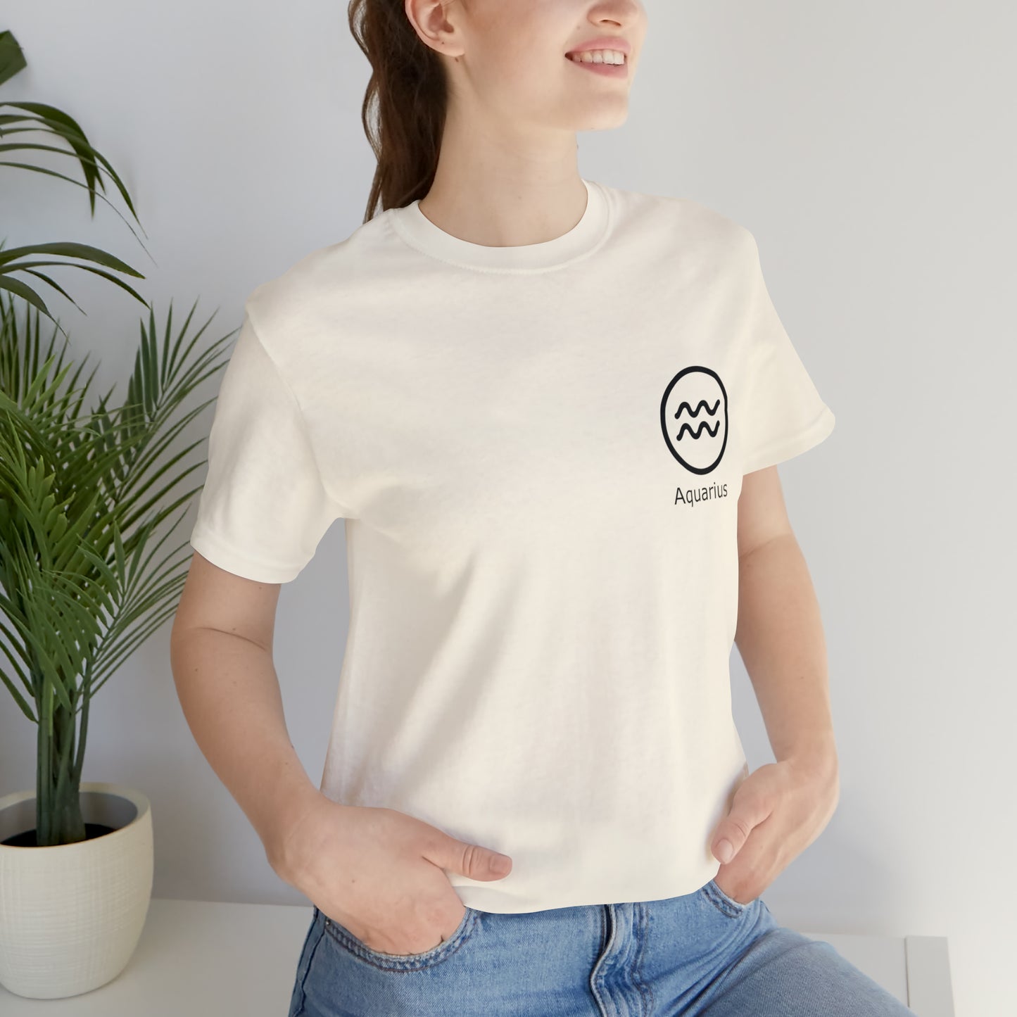 Aquarius - Unisex Jersey Short Sleeve Tee