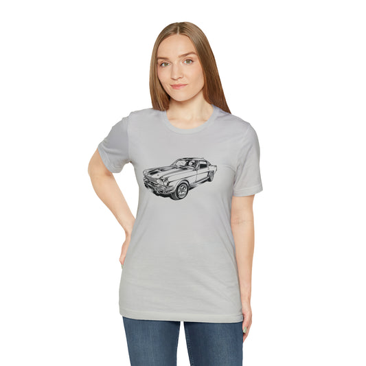 Vintage Car - Unisex Jersey Short Sleeve Tee