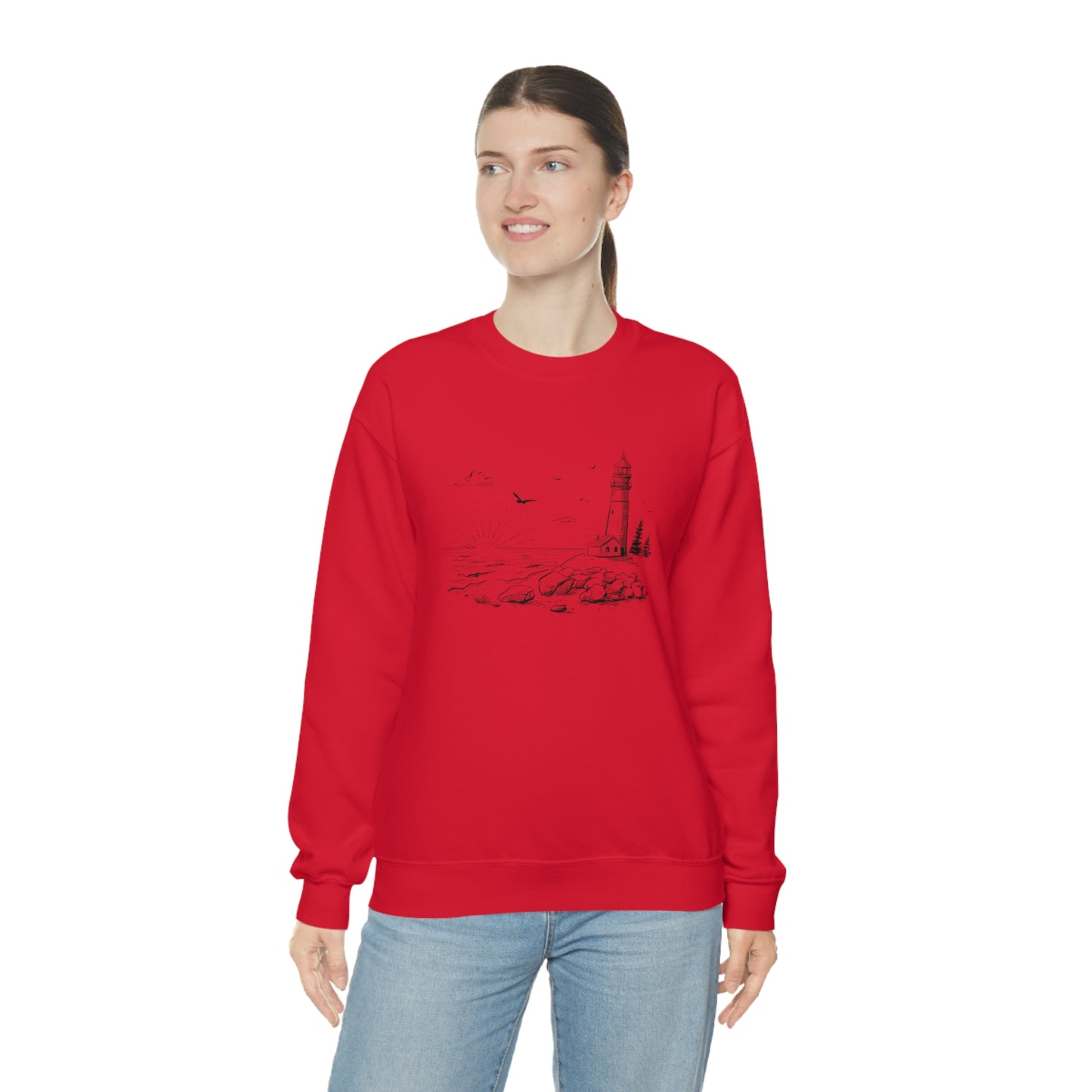 Lighthouse - Unisex Heavy Blend™ Crewneck Sweatshirt