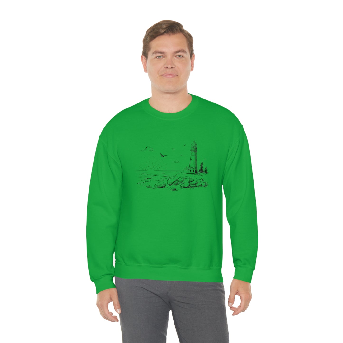 Lighthouse - Unisex Heavy Blend™ Crewneck Sweatshirt