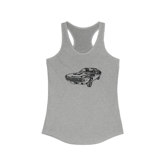 Vintage Car - Women's Ideal Racerback Tank