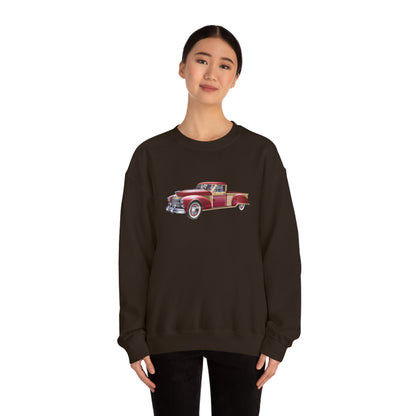 Vintage Car - Unisex Heavy Blend™ Crewneck Sweatshirt