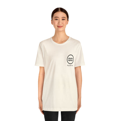 Aquarius - Unisex Jersey Short Sleeve Tee