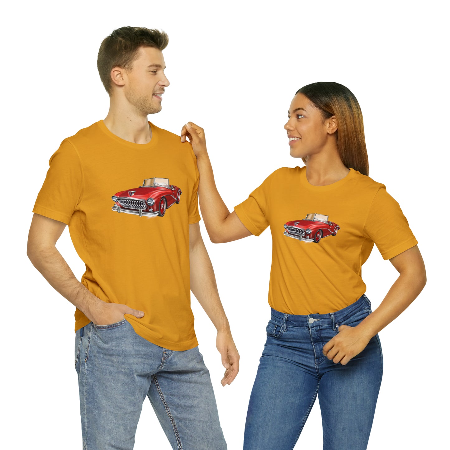 Vintage Car - Unisex Jersey Short Sleeve Tee