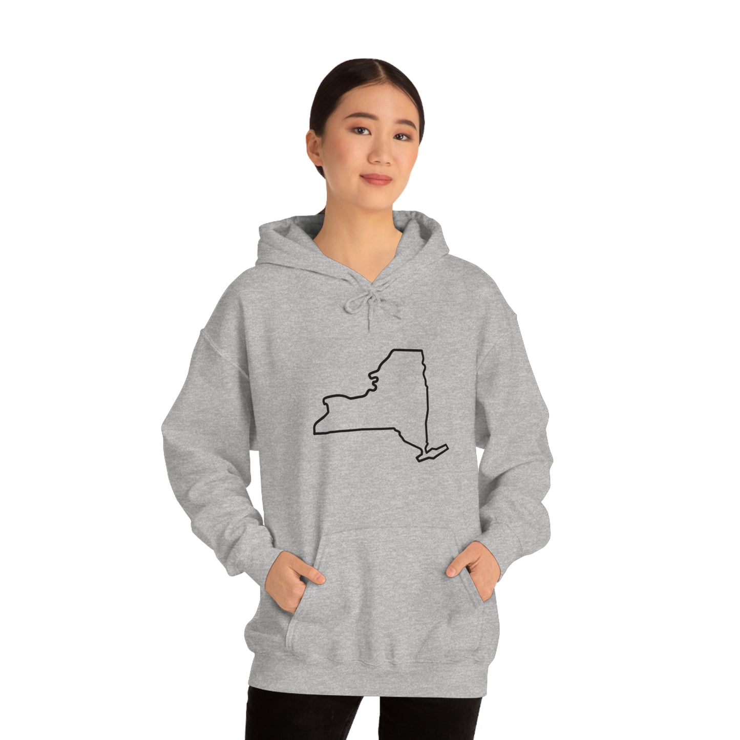 Map - Unisex Heavy Blend™ Hooded Sweatshirt