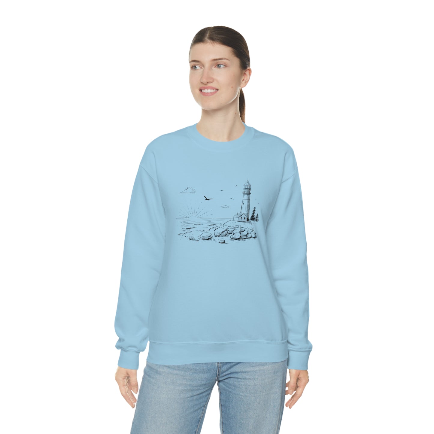 Lighthouse - Unisex Heavy Blend™ Crewneck Sweatshirt