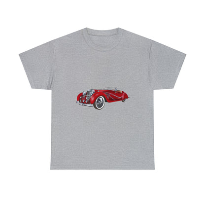 Retro Red Classic Car T-Shirt