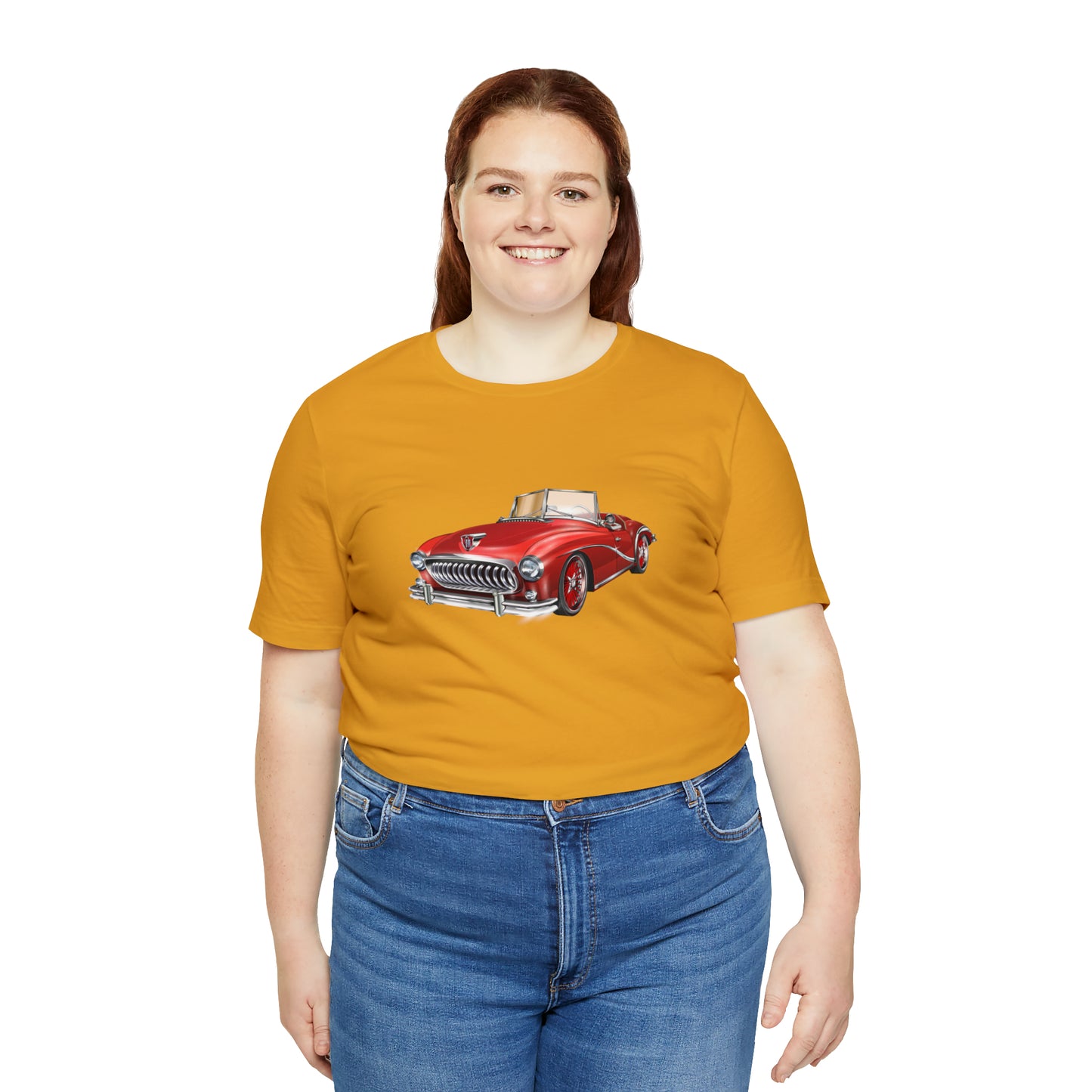 Vintage Car - Unisex Jersey Short Sleeve Tee