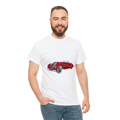 Retro Red Classic Car T-Shirt